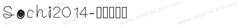 Sochi2014字体转换