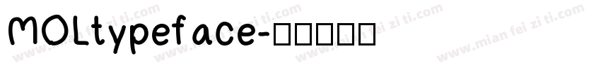 MOLtypeface字体转换