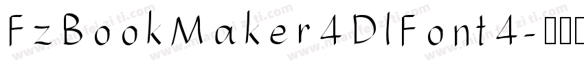 FzBookMaker4DlFont4字体转换
