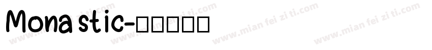 Monastic字体转换