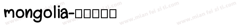 mongolia字体转换
