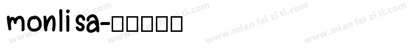 monlisa字体转换