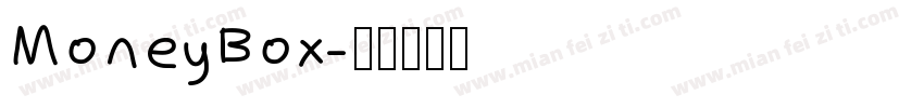 MoneyBox字体转换