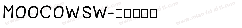 MOOCOWSW字体转换