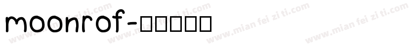 moonrof字体转换