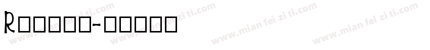 Rompom字体转换