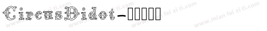 CircusDidot字体转换