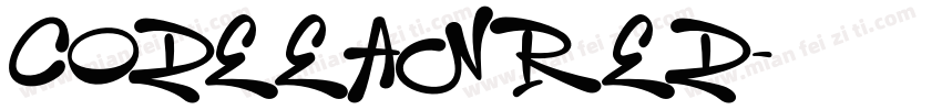 CODEEANRED字体转换