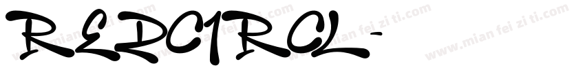 REDCIRCL字体转换