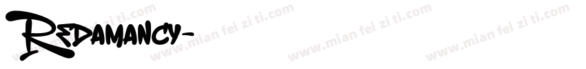 Redamancy字体转换