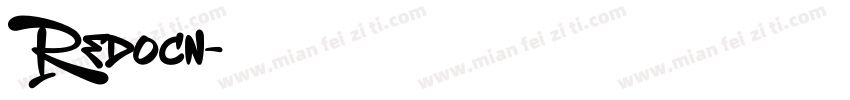 Redocn字体转换