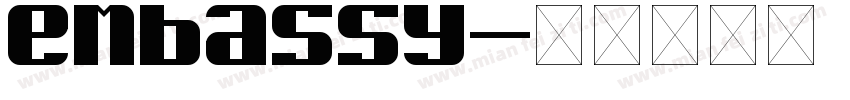 embassy字体转换