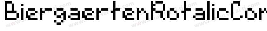BiergaertenRotalicCondensed-n0pg字体转换
