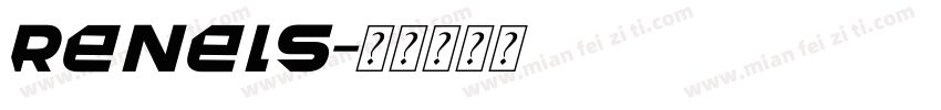 RENELS字体转换