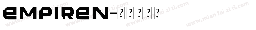 Empiren字体转换