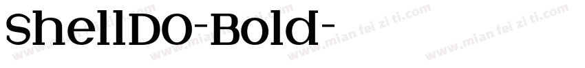ShellDO-Bold字体转换