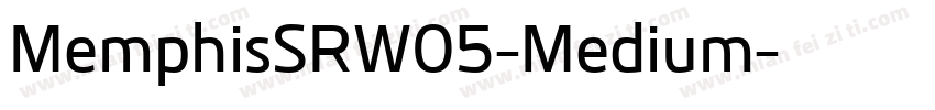 MemphisSRW05-Medium字体转换