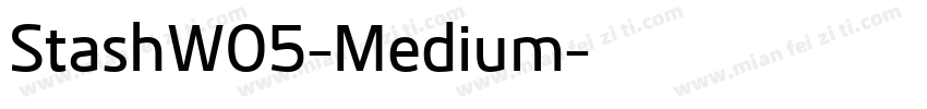 StashW05-Medium字体转换