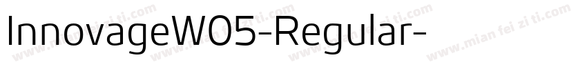 InnovageW05-Regular字体转换