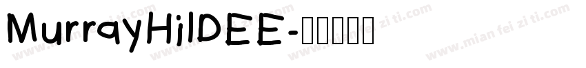 MurrayHilDEE字体转换
