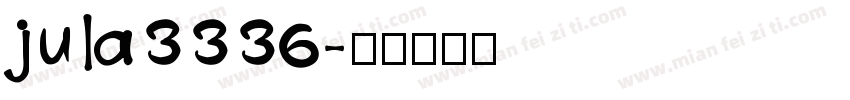 jula3336字体转换