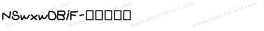 NSwxwDBiF字体转换