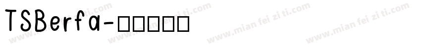 TSBerfa字体转换