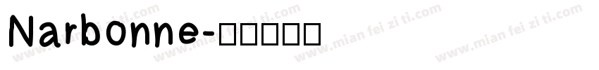 Narbonne字体转换