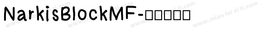 NarkisBlockMF字体转换