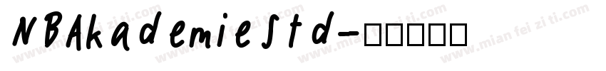 NBAkademieStd字体转换