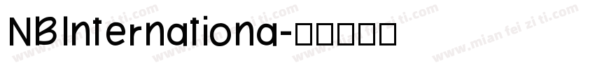 NBInternationa字体转换