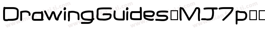 DrawingGuides-MJ7p字体转换