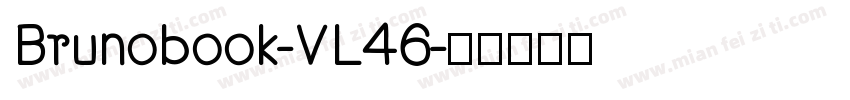 Brunobook-VL46字体转换