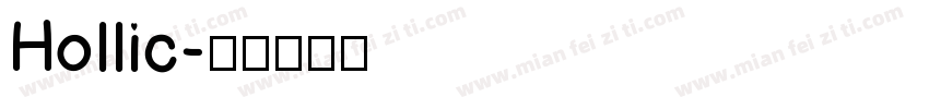 Hollic字体转换