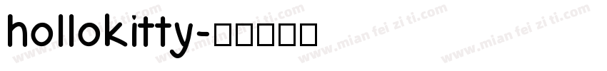 hollokitty字体转换