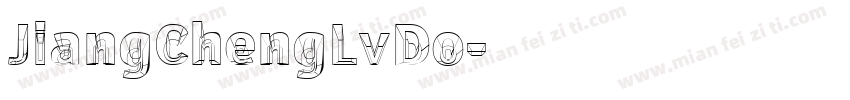 JiangChengLvDo字体转换