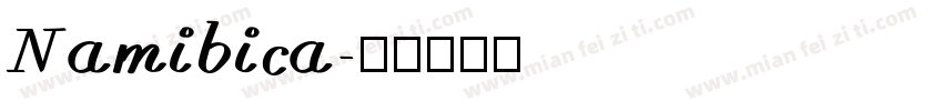 Namibica字体转换
