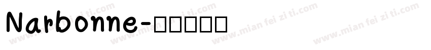 Narbonne字体转换