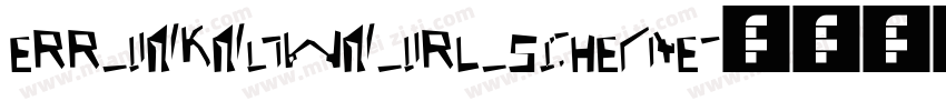 ERR_UNKNOWN_URL_SCHEME字体转换