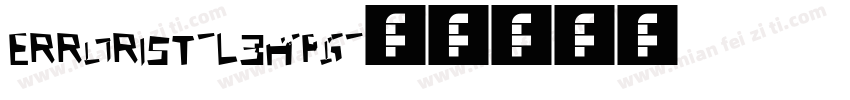 Errorist-L3apg字体转换