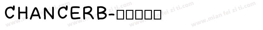 CHANCERB字体转换