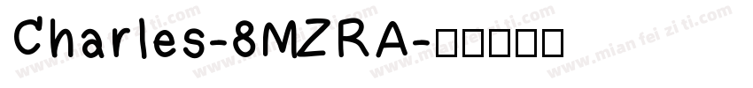 Charles-8MZRA字体转换