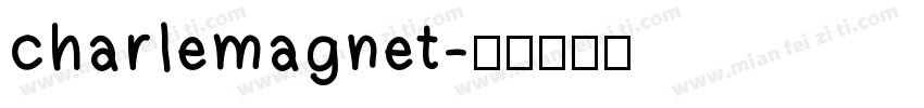 charlemagnet字体转换