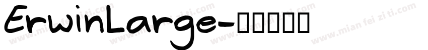 ErwinLarge字体转换