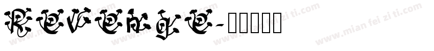 Revenge字体转换