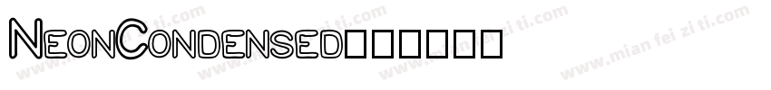NeonCondensed字体转换