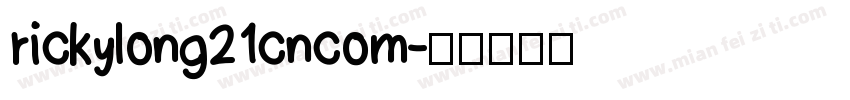 rickylong21cncom字体转换