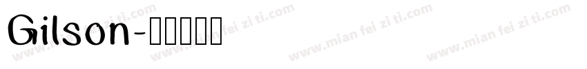 Gilson字体转换
