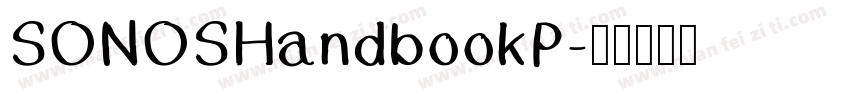 SONOSHandbookP字体转换