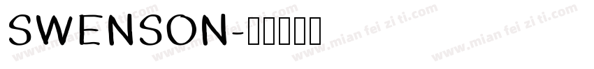 SWENSON字体转换